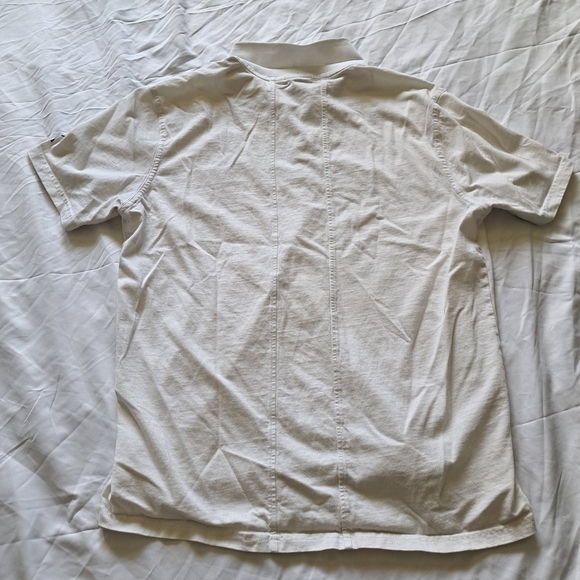 Puma | White & black stripes with horse crest men's short sleeved - Picture 6 of 10